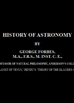 History of Astronomy
