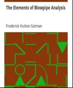 The Elements of Blowpipe Analysis