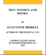 Men, Women, and Books