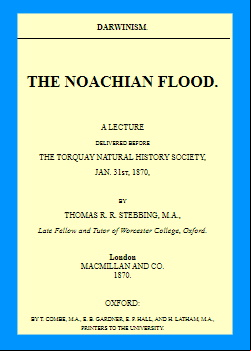 Darwinism. The Noachian Flood