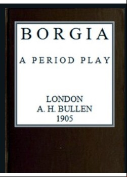 Borgia -  A Period Play