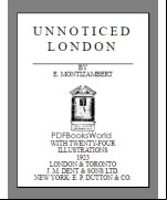 Unnoticed London